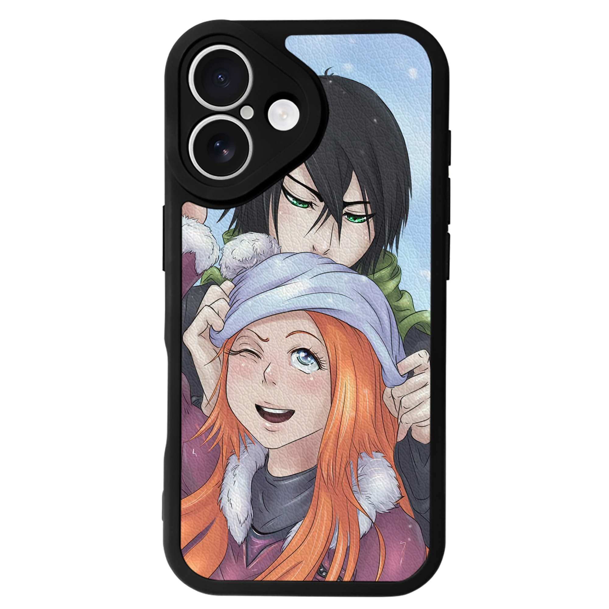 （画像用） ブリーチ BLEACH 【iPhone 16シリーズ対応】シリコンスマホケース（レザー調） 材質：シリコン